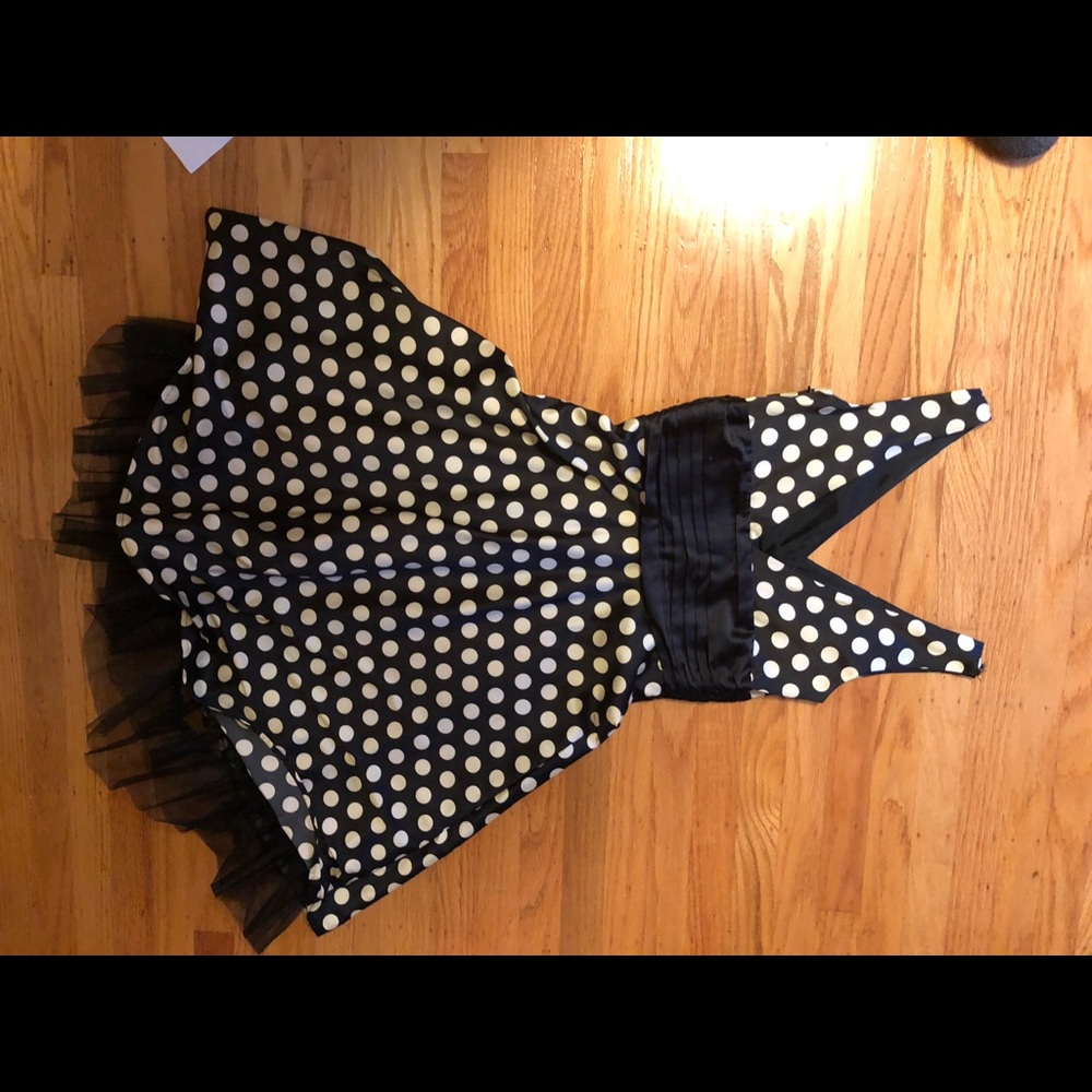 Vintage forever 21 polka dot dress